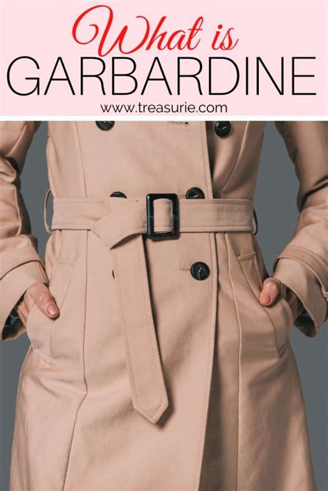 what is gabardine material.